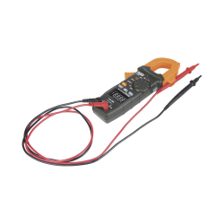 Amperímetro digital de gancho, rango automático de 400 a ca/cd. (mide corriente directa)