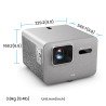 Proyector BenQ TK705i, 3000 lúmenes ANSI, DLP, UHD 4K (3840x2160), 600000:1, 16:9, 1.07 mil millones de colores