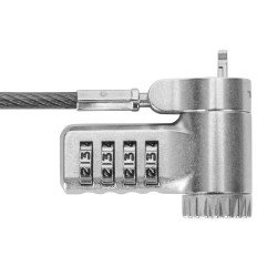 Targus ASP96GLX-S cable antirrobo Plata 2 m