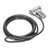 Targus ASP96GLX-S cable antirrobo Plata 2 m