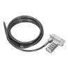 Targus ASP96GLX-S cable antirrobo Plata 2 m