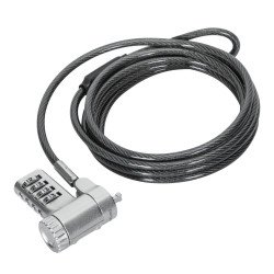 Targus ASP96GLX-S cable antirrobo Plata 2 m