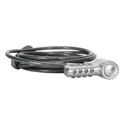 Targus ASP96GLX-S cable antirrobo Plata 2 m