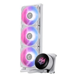Enfriador por íquidos todo en uno MSI MPG CORELIQUID P13 WHITE, 12 cm, Blanco