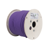 Bobina de Cable U/UTP de 4 pares, Z-MAX, Cat6A, Soporte de Aplicaciones hasta 10GBase-T, LS0H, Color Violeta, 305m