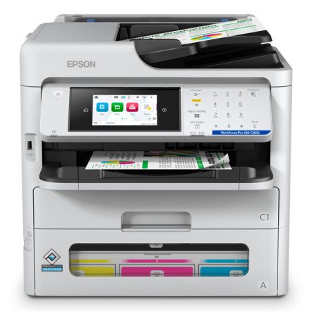 Multifuncional Epson WorkForce Pro EM-C800, Inyección de tinta, Impresión a color, 4800 x 1200 DPI, A4, Impresión directa