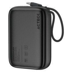 Cargador Powerbank Acteck Energon GO Plug Max PG80 Cargador Powerbank 20, 000 mAh
