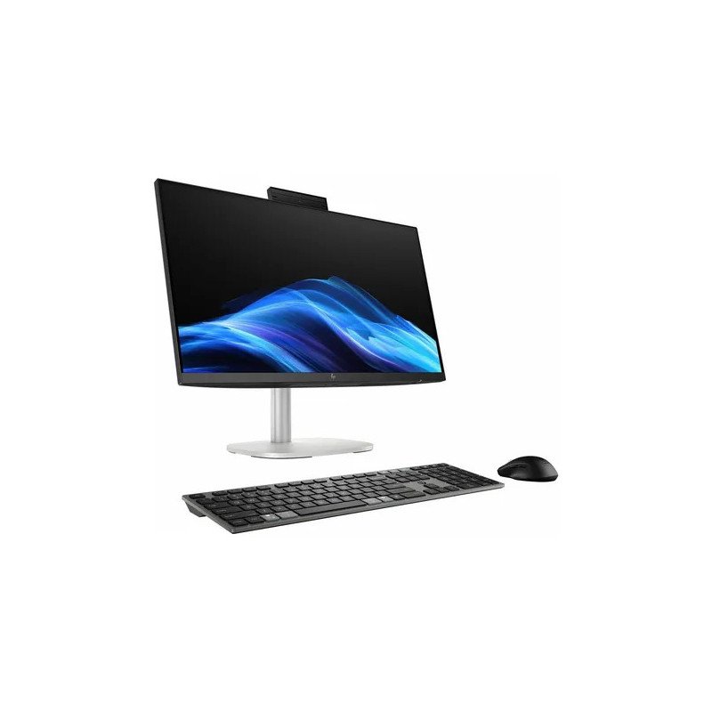 Computadora HP D71Y4LT, 60.5 cm (23.8"), Full HD, Intel Core Ultra 7, 32 GB, Windows 11 Pro, Plata