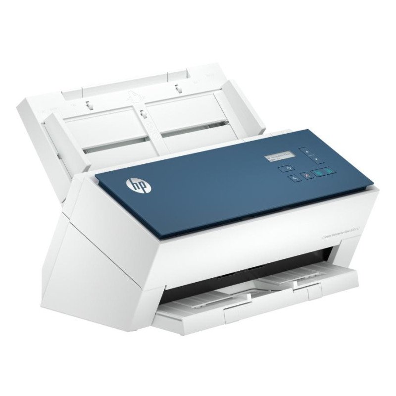 Escáner alimentado con hojas HP ScanJet Enterprise Flow 9000 s1, 297 x 5842 mm, 600 x 600 DPI, 80 ppm, 80 ppm, Azul, Blanco
