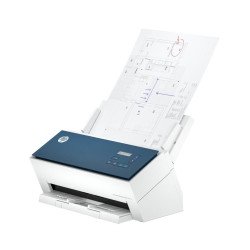 Escáner alimentado con hojas HP ScanJet Enterprise Flow 9000 s1, 297 x 5842 mm, 600 x 600 DPI, 80 ppm, 80 ppm, Azul, Blanco