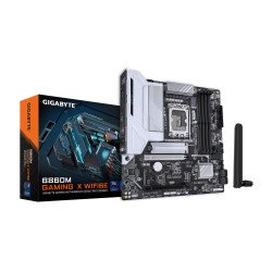 Tarjeta madre GIGABYTE B860M GAMING X WIFI6E, Intel, LGA 1851 (Socket V1), Intel Core Ultra (Series 1 y 2), DDR5-SDRAM, 256 GB
