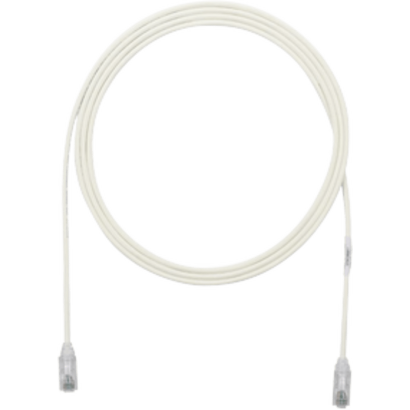 Patch cord delgado cat.6, (2ft) blanco off.