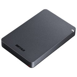 Disco externo Buffalo MiniStation Safe (HD-PGF), 2 TB, 3.2 Gen 1 (3.1 Gen 1), Negro