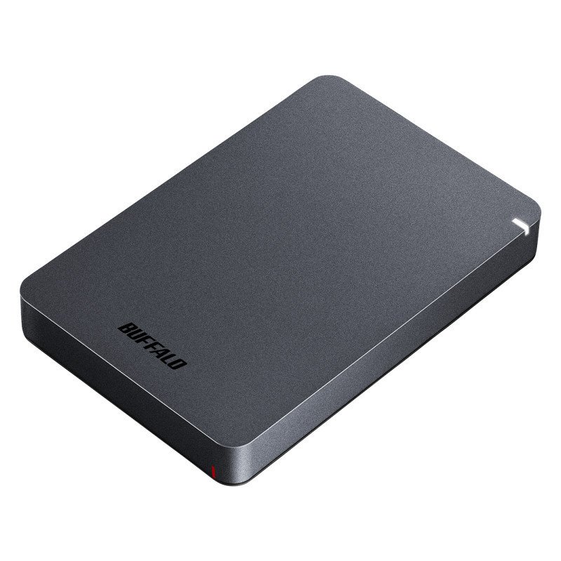 Disco externo Buffalo MiniStation Safe (HD-PGF), 2 TB, 3.2 Gen 1 (3.1 Gen 1), Negro