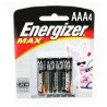 Pila Energizer Max AAA pila alcalina blister con 4 pilas 