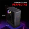 Gabinete Gamer Media Torre ATX DRAGONFLY VENTRA GM570 Factor: ATX - Micro ATX - Mini ITX