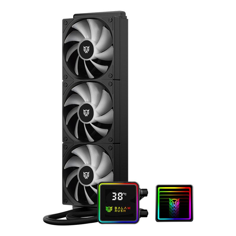 Enfriamiento Liquido BAMLAM RUSH CRYO PRISM 360 BLACK Sistema de enfriamiento de Aire -