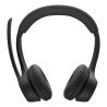 Auriculares Logitech Zone 305 Inalámbrico Sobre la cabeza Estéreo, Negro, Certificación Microsoft Teams, Binaural, Supra-aural,