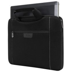 Estuche de transporte Targus Slipskin TSS932 para 35.6cm (14") Portátil, Negro, Conforme con normas TAA, Resistente al desgaste,