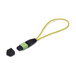 Adaptador Bucle Invertido MPO-12 Monomodo 9 125 MPO MTP Hembra, Probador Bucle Invertido MPO MTP Hembra, Probador de Conector MP