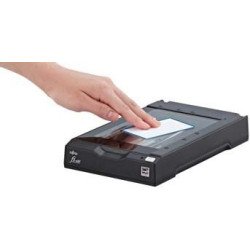 Fujitsu fi-65F Escáner de cama plana 600 x 600 DPI Negro, Gris