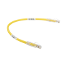 Cable de parcheo TX6, UTP Cat 6, 24 AWG, cm, color blanco, 1ft