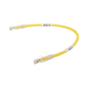 Cable de parcheo TX6, UTP Cat 6, 24 AWG, cm, color blanco, 1ft