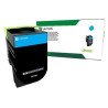 Tóner Lexmark cian rendimiento estándar de para CS317DN CS417DN CX317DN CX417DN hasta 2,300 páginas cobertura 5%