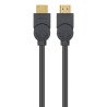 Cable HDMI de alta velocidad CL3 para pared MH con Ethernet, negro, 5 m (16 pies), Clasificación de seguridad CL3, HDMI macho a