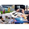 Cable HDMI de alta velocidad CL3 para pared MH con Ethernet, negro, 5 m (16 pies), Clasificación de seguridad CL3, HDMI macho a