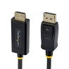 Cable Adaptador DisplayPort a HDMI de 4.5m con Conectores de Agarre, 4K 60Hz, HDR, Convertidor de Video Unidireccional DP a HDMI