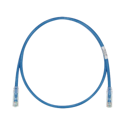 Cable de parcheo TX6, UTP Cat 6, 24 AWG, cm, color azul, 30ft