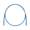 Cable de parcheo TX6, UTP Cat 6, 24 AWG, cm, color azul, 30ft