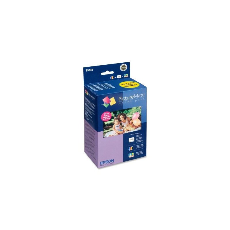 Epson T5846 PictureMate Print Pack cartucho de tinta Original