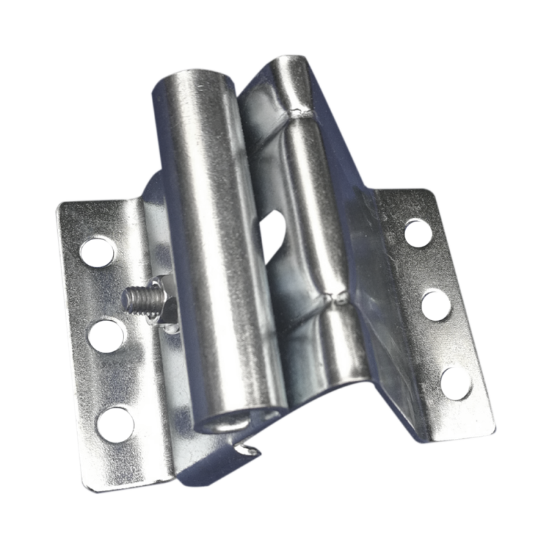 Bisagra ajustable para ultima sección, puertas de cochera.