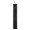Multiconector con supresor de picos y filtro EMI/RFI de 7 conectores NEMA 5-15R y protección para RJ11 y coaxial de 1500 j