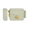 Cerradura eléctrica, incluye llave, exterior, izquierda