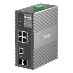 Switch TP-LINK IES206GPP, Gris, 6 puertos