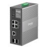 Switch TP-LINK IES206GPP, Gris, 6 puertos