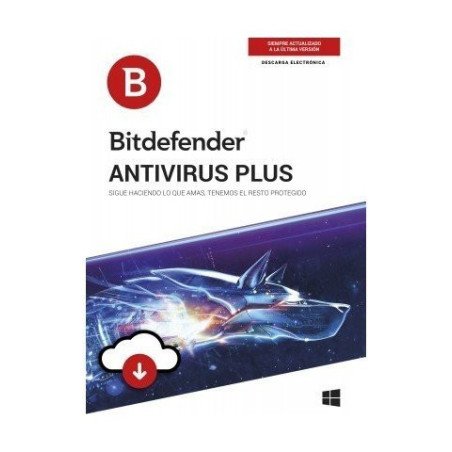 ESD Bitdefender antivirus plus, 10 usuarios, 1 año (entrega electrónica)
