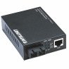 Convertidor medios Intellinet 10 100 a fibra SC, 2km