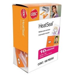 Micas GBC 1209 11.5 X 8, caja con 100 piezas. Micas para cualquier documento especial