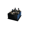 Combinador db spectra, en panel /rack 19", 380-400 MHz,6 canales, 100 kHz de sep. N hembras.