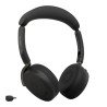 Diadema Jabra Evolve3 65 Flex, Inalámbrico, Oficina/Centro de llamadas, 20 - 20000 Hz, 143 g, Auriculares, Negro