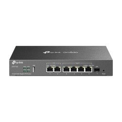 Router TP-Link Omada ER707-M2, Ethernet WAN, 2.5 Gigabit Ethernet, Ethernet rápido, Gigabit Ethernet, Negro