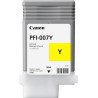 Tanque de tinta Canon PFI-007Y 90ml, compatible con imagePROGRAF 670E