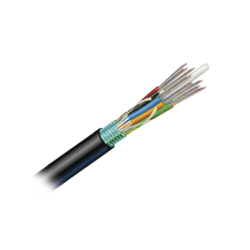 Cable de Fibra óptica 6 hilos, OSP (Planta Externa), Armada, Gel, HDPE (Polietileno de alta densidad), Multimodo OM3 50/125 Opti