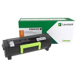 Tóner Lexmark negro, alto rendimiento, modelos MX417de, MX517de, ms417dn, ms517dn., 8.500 páginas, rendimiento 5 promedio