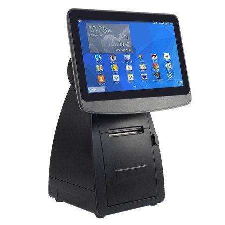 Terminal EC Line touchscreen con impresora int 80mm CPUARM cortex-A9 QC, 1GB RAM Android 5.2, LCD 10.1