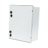 Gabinete de poliéster IP65 uso en intemperie (400 x 500 x 200 mm) con 